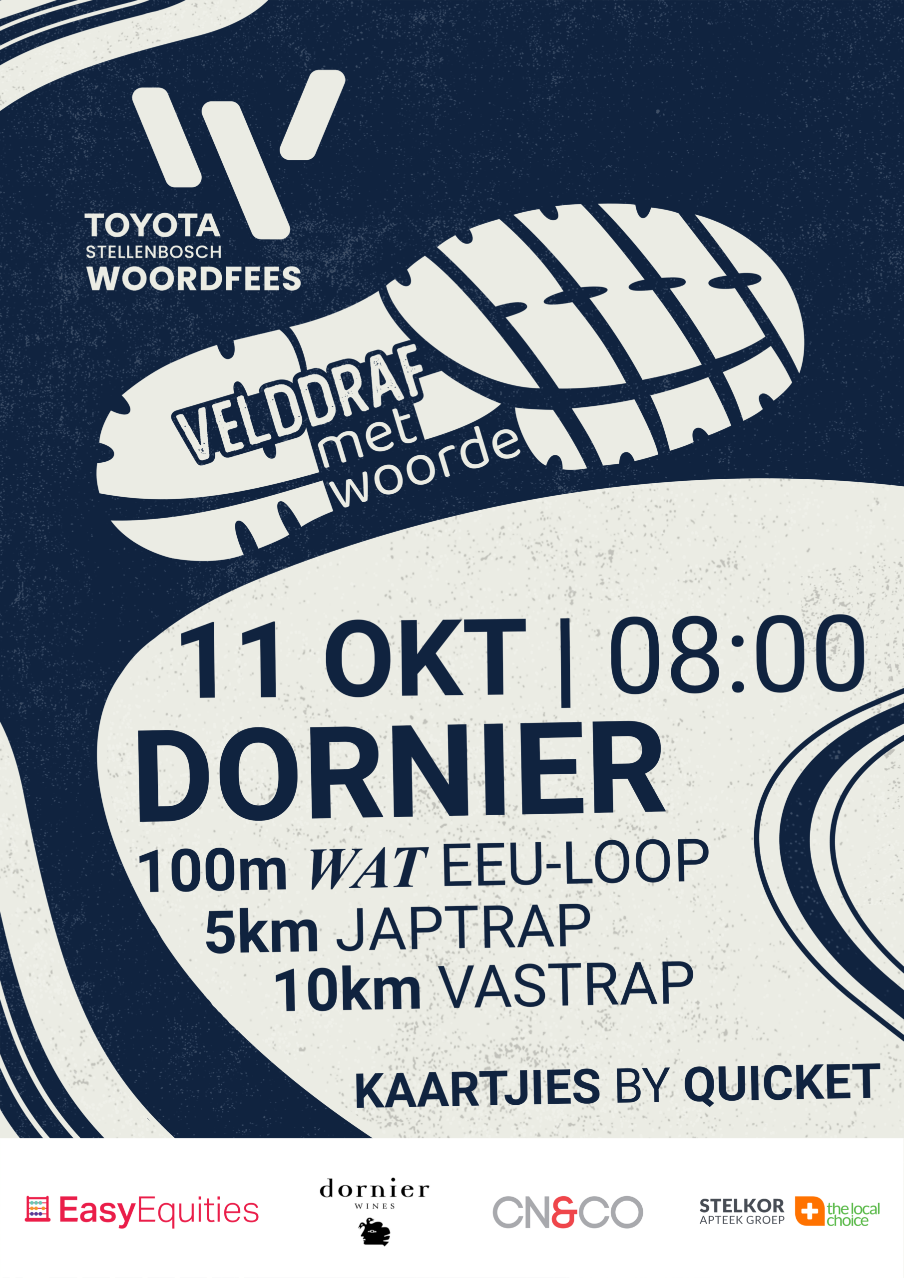 Velddraf met Woorde