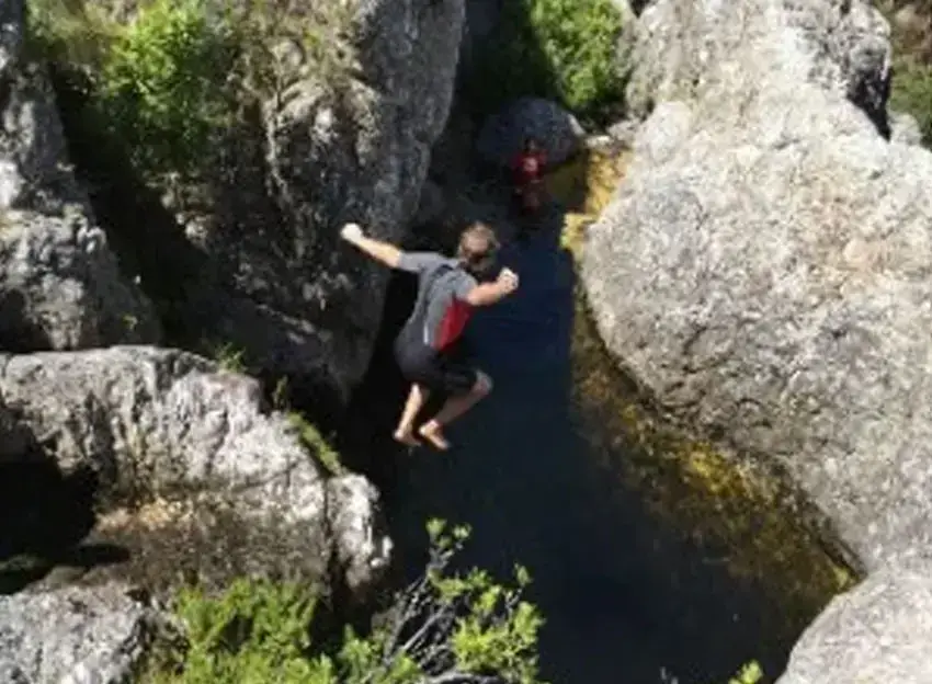 Kloofing Suicide Gorge