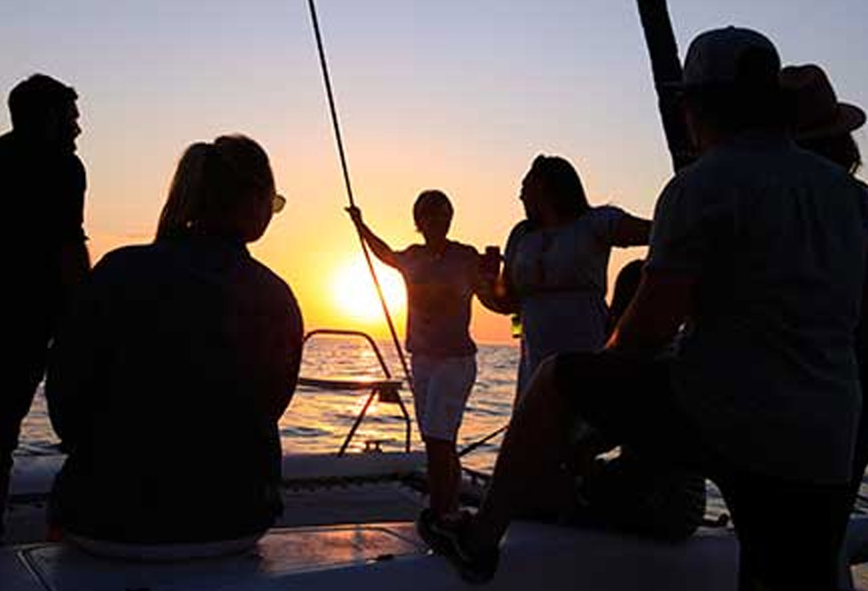 Sunset Cruise on Escape Cat