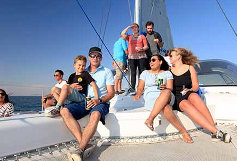 Sunset Cruise on Escape Cat